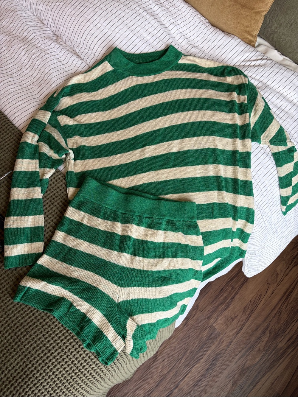 Free People Malibu Surf Sweater Set; size Small